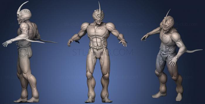 3D model Guyver (STL)